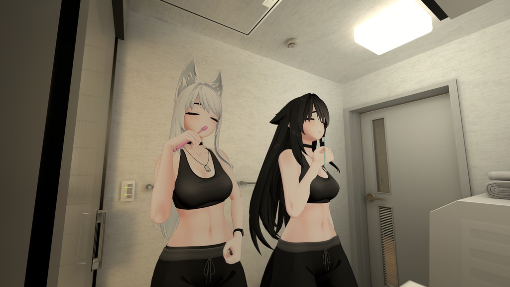 オリジナル3Dモデル 「スマリ&シュマリ」