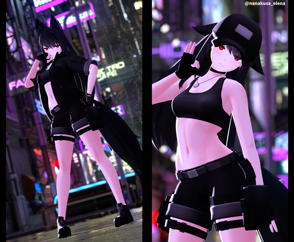 オリジナル3Dモデル 「スマリ&シュマリ」