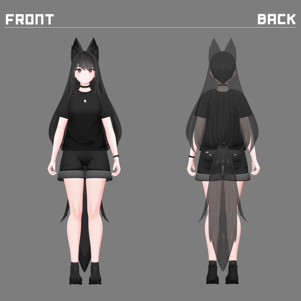 オリジナル3Dモデル 「スマリ&シュマリ」