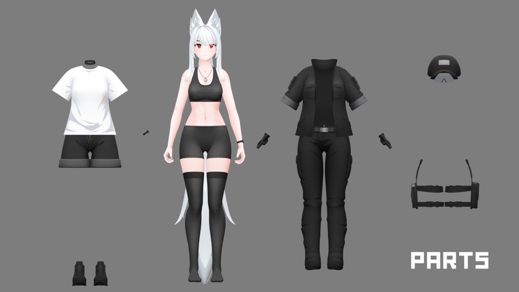 オリジナル3Dモデル 「スマリ&シュマリ」