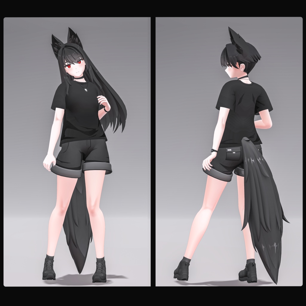 オリジナル3Dモデル 「スマリ&シュマリ」