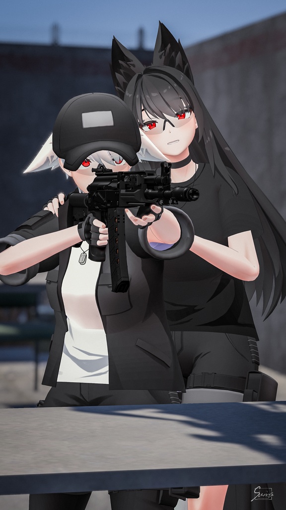 オリジナル3Dモデル 「スマリ&シュマリ」