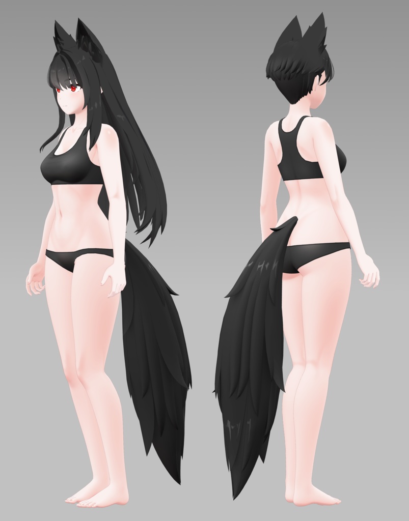 オリジナル3Dモデル 「スマリ&シュマリ」