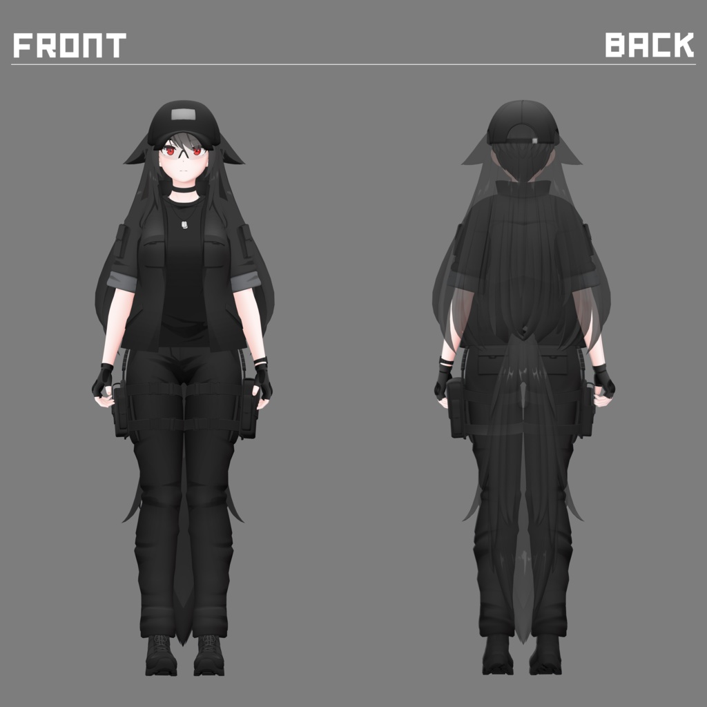 オリジナル3Dモデル 「スマリ&シュマリ」