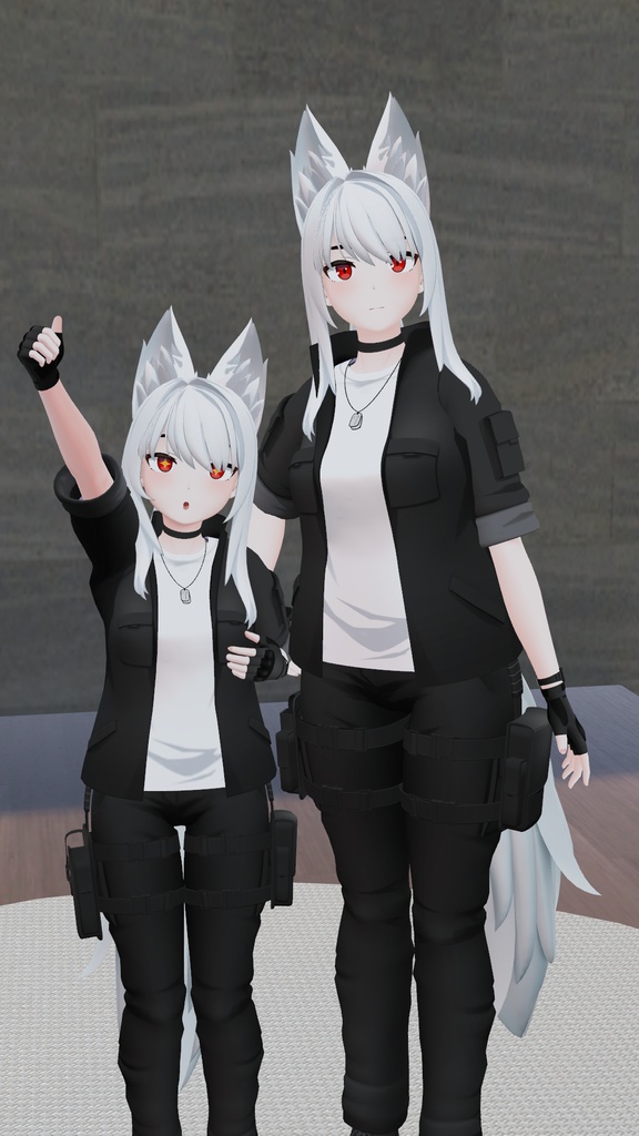 オリジナル3Dモデル「スマリ&シュマリ」