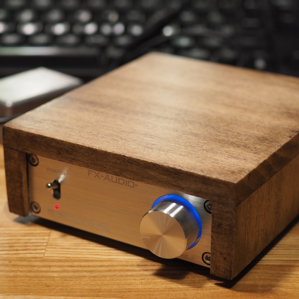 アンプ用ウッドカバー FX-AUDIO FX202A/FX-36A PRO用
