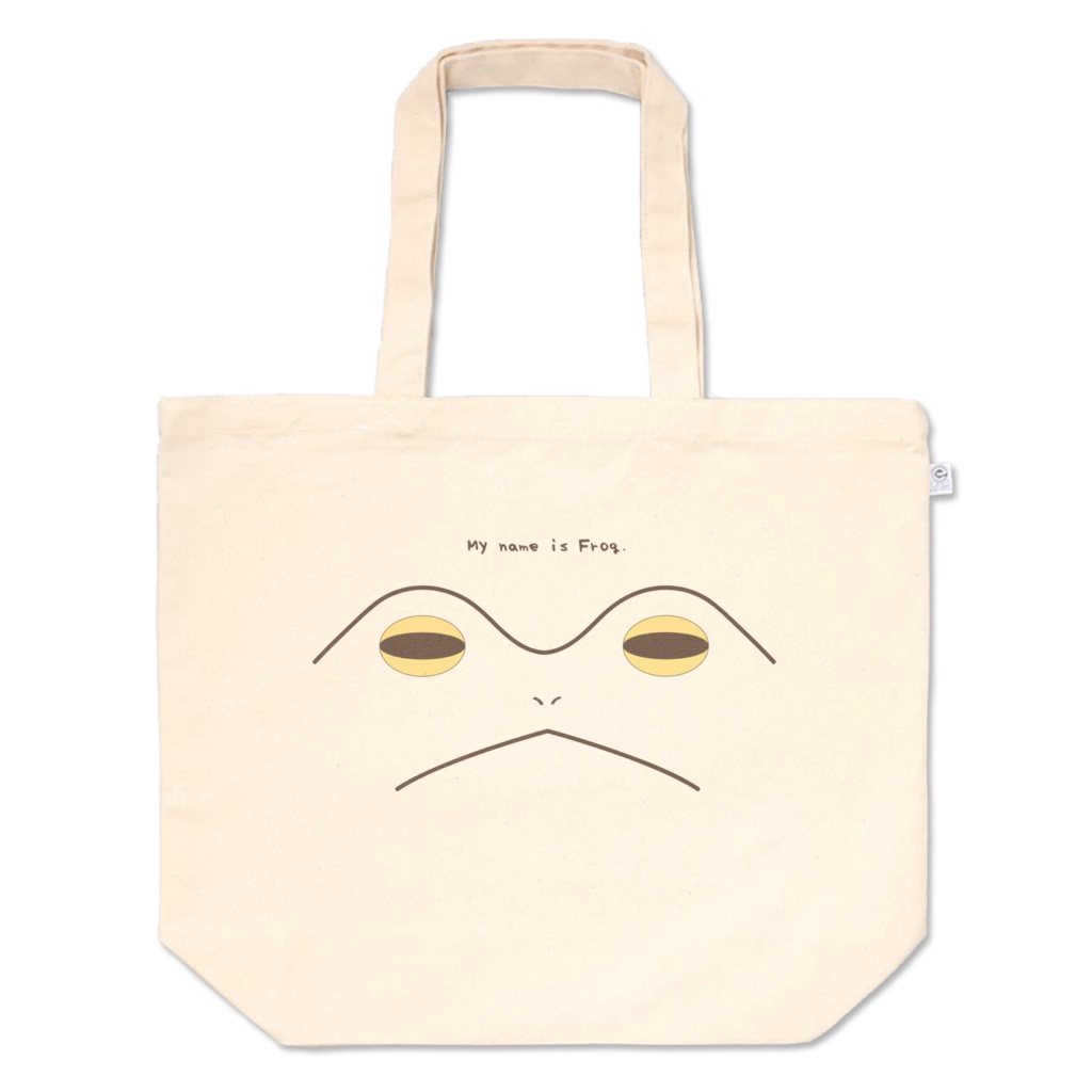 かえるがおトートバッグ