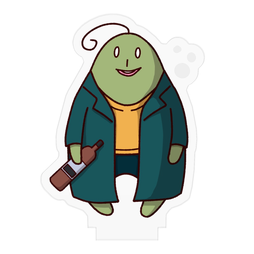 のっさ(みどりのやつ)アクリルフィギュア