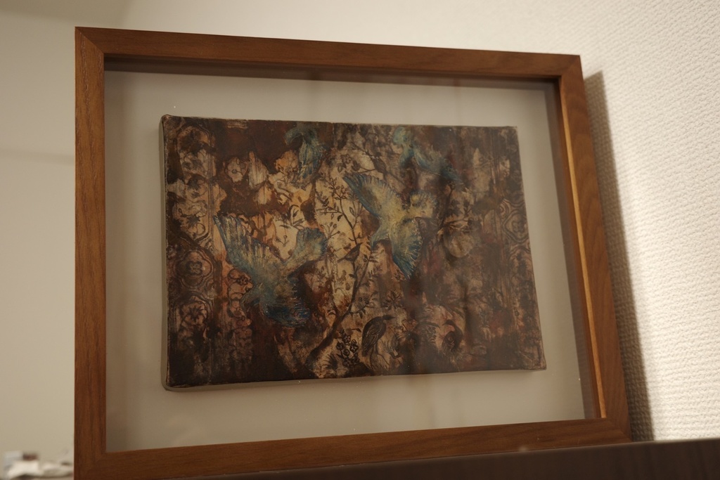 額入日本画原画1