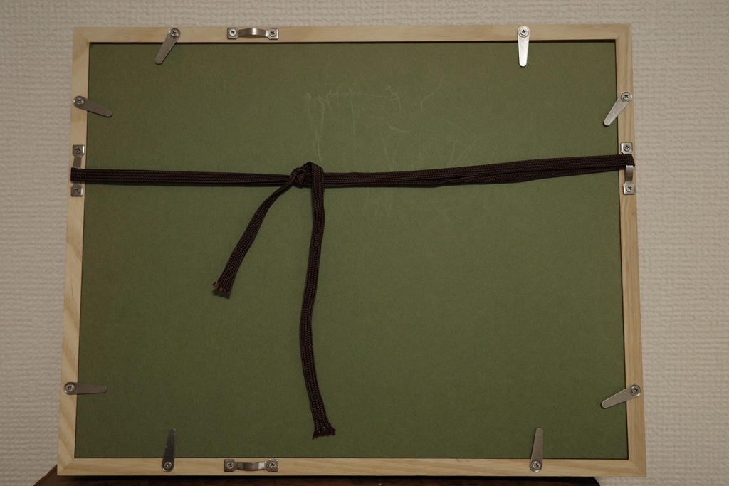 額入日本画原画1