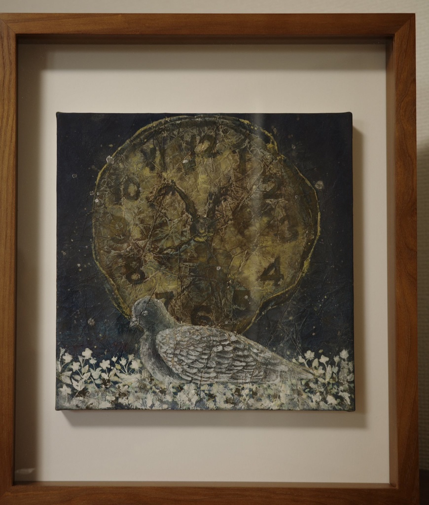 額入日本画原画2