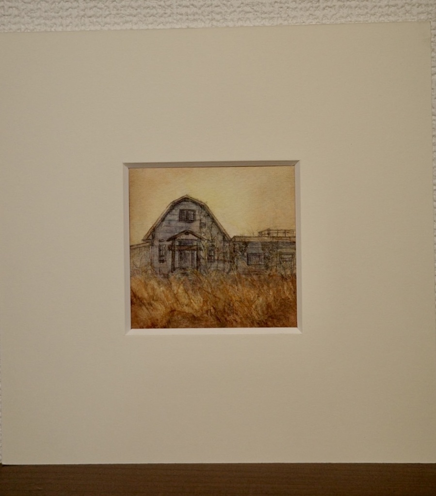 マット付水彩原画(ポラロイドサイズ)4