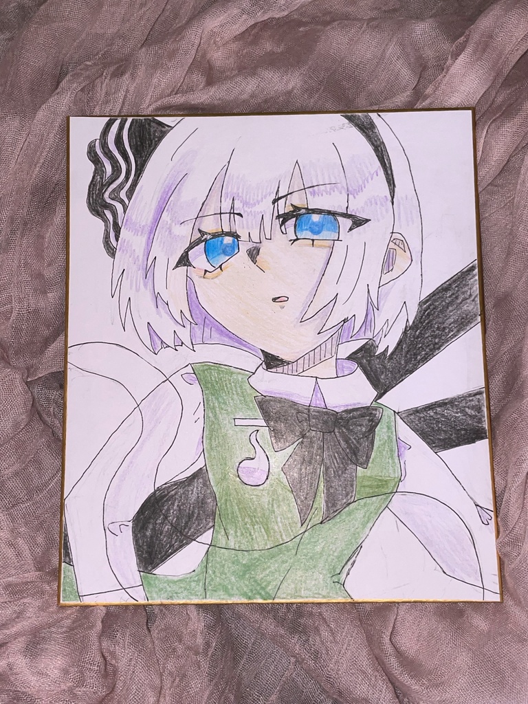 東方Project  魂魄妖夢  色紙