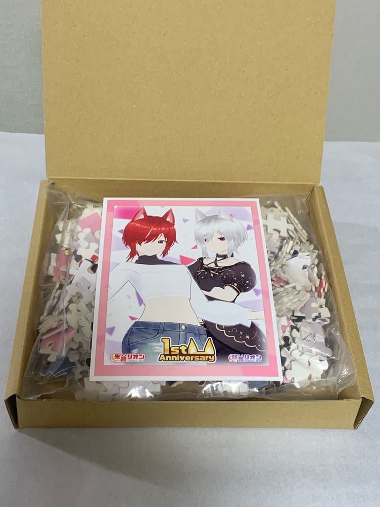 【1周年記念グッズ】パズル 朱音リオン&弱音リオン