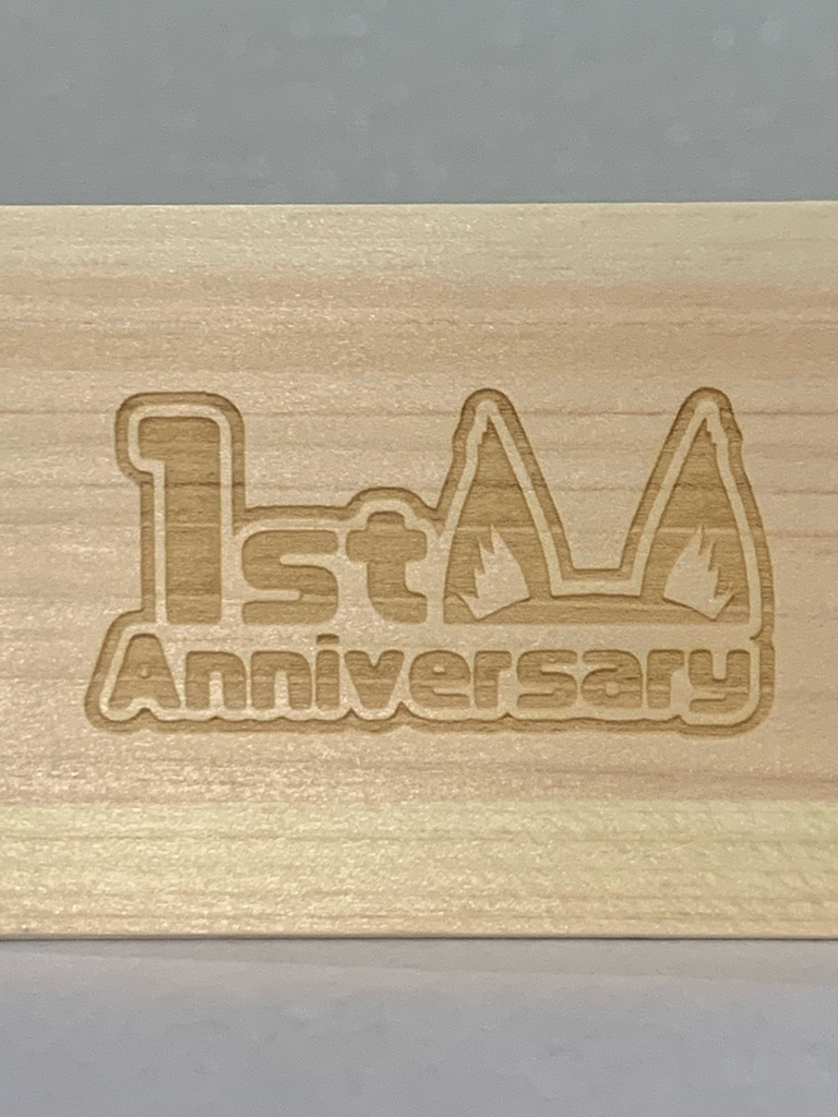 【1周年記念グッズ】一合檜桝 朱音リオン