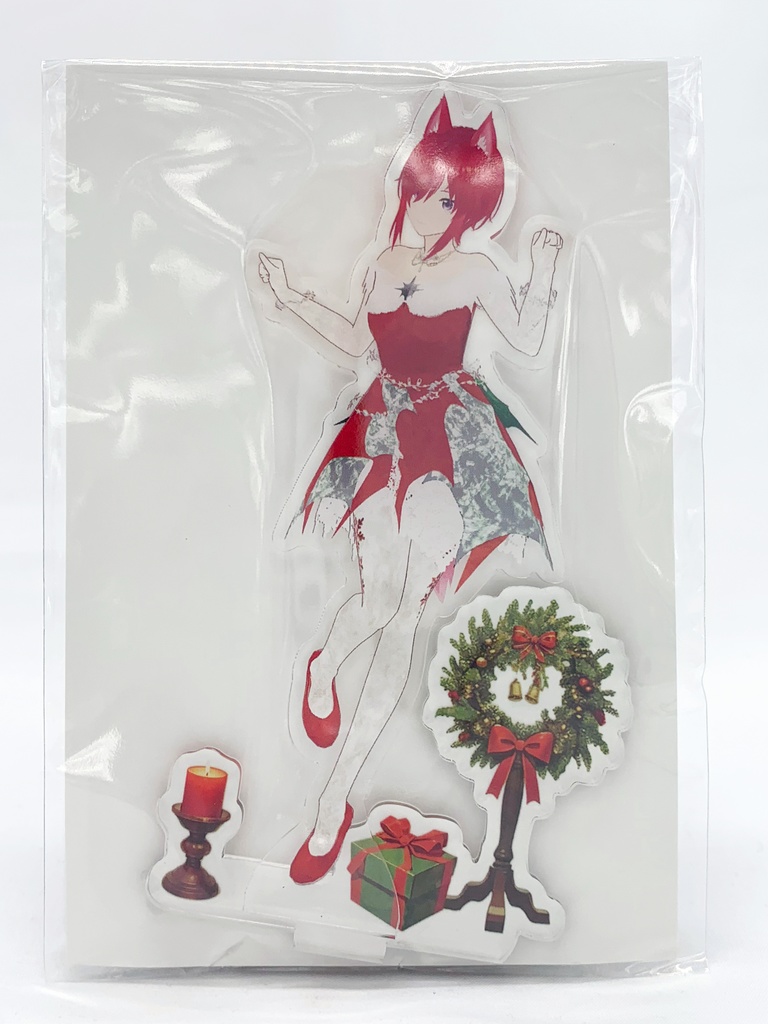 アクリルスタンドフィギュア 朱音リオン(クリスマスver.)