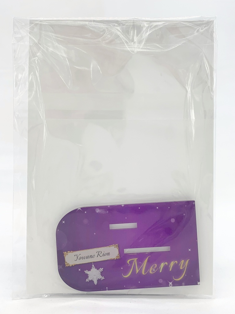 アクリルスタンドフィギュア 弱音リオン(クリスマスver.)