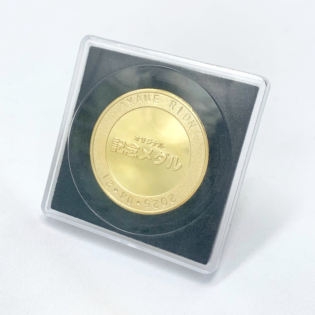 6/15受注〆【2周年記念グッズ】2周年ヘッドマーク記念メダル