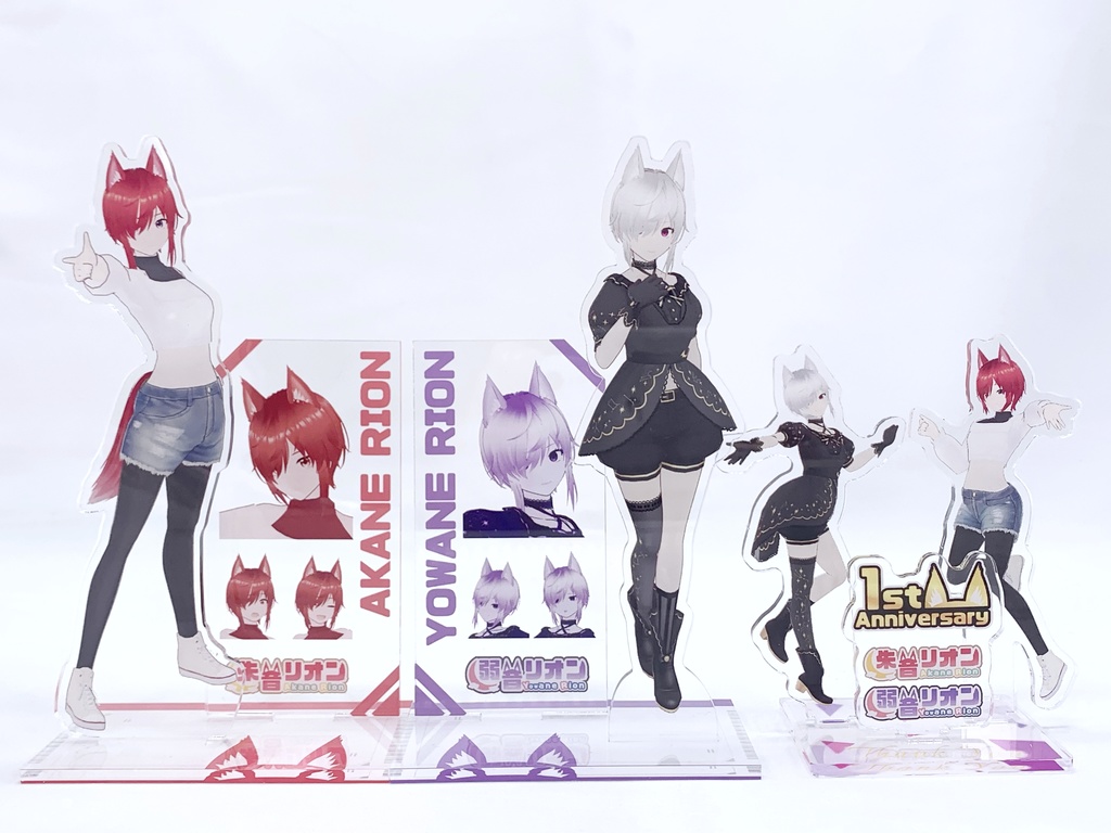 【2周年記念グッズ】アクリルスタンドフィギュア 弱音リオン