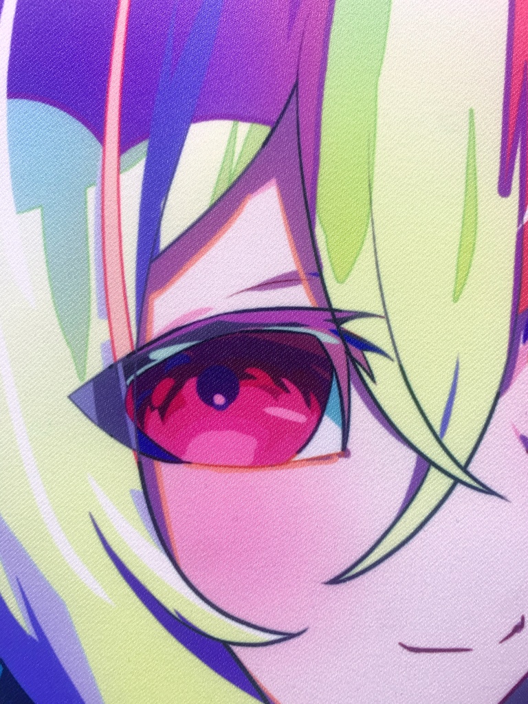 4/27受注〆【2周年記念グッズ】超特大布タペストリー 朱音リオン&弱音リオンセット