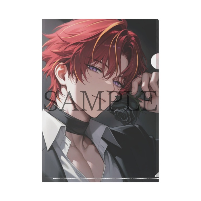 クリアファイル〜冬ver.〜(両面 別イラスト)