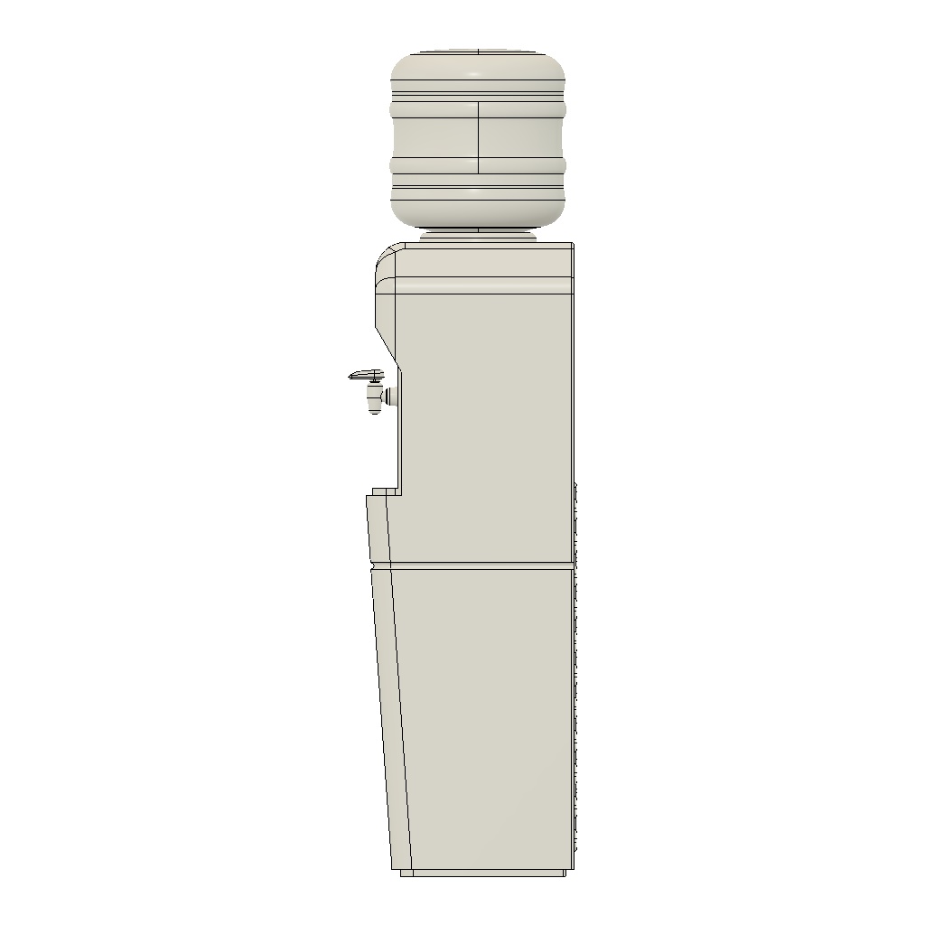 ウォーターサーバー(Water Dispenser) 3Dデータ