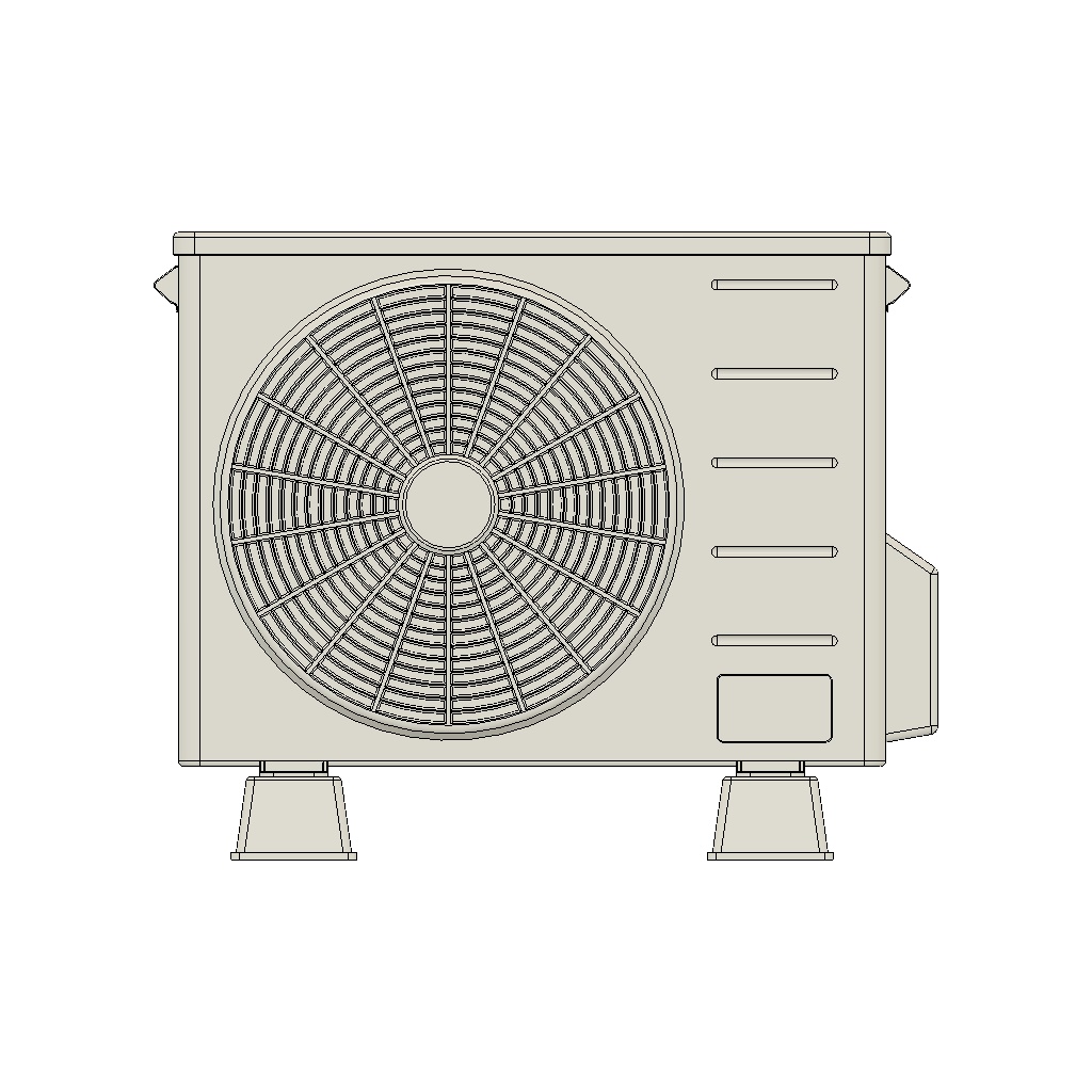 室外機(Outdoor Unit) 3Dデータ
