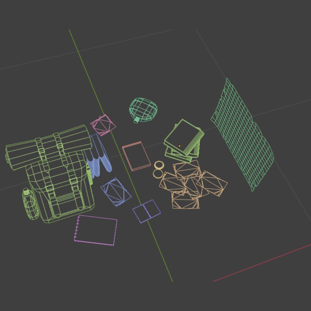 探検家がつかっていた道具セット