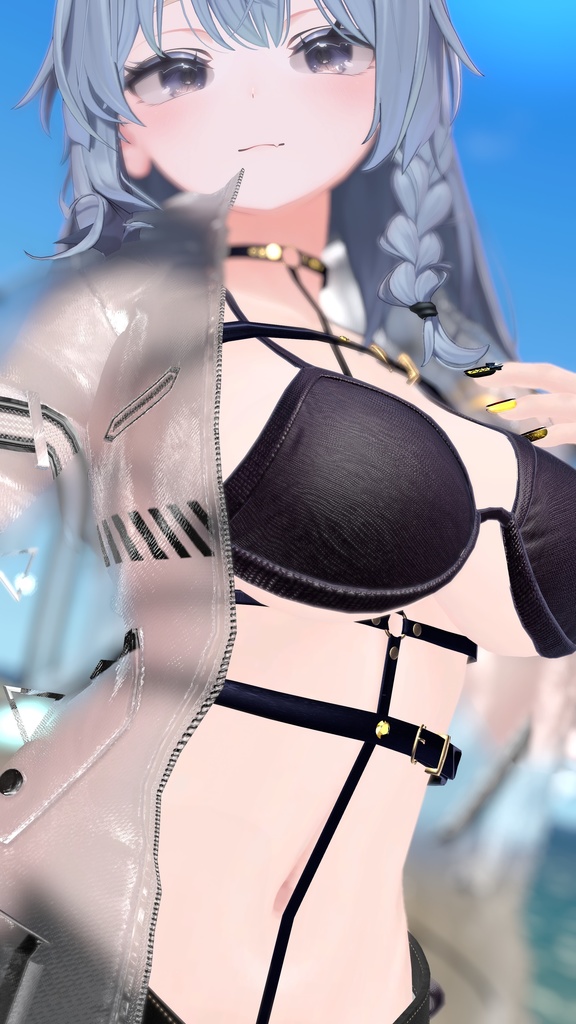 【9Avatar対応】Body Harness【2Color】