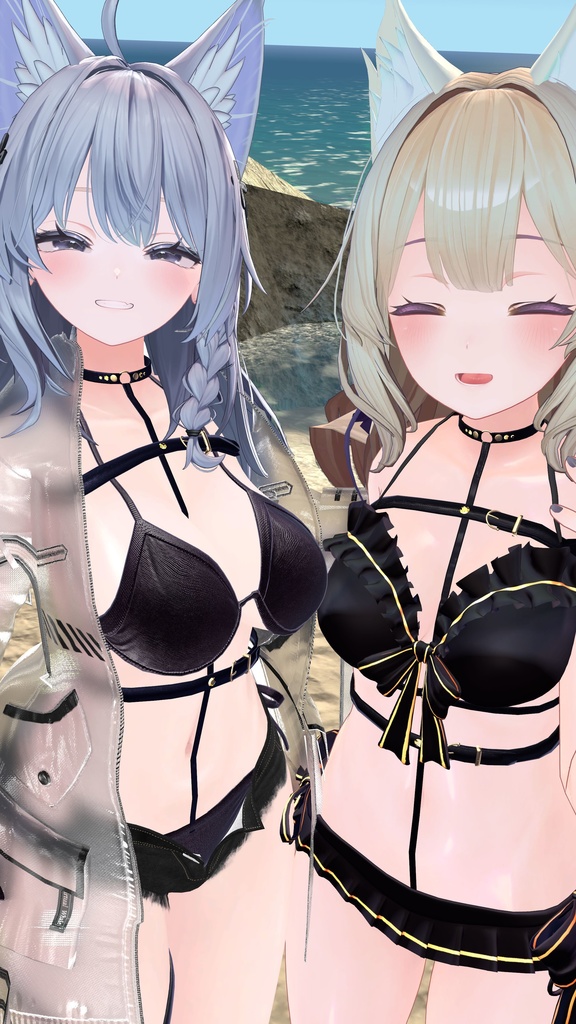 【9Avatar対応】Body Harness【2Color】