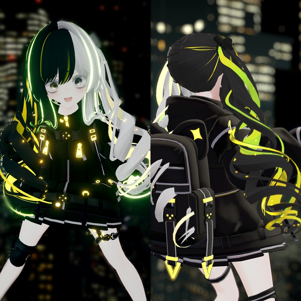 【Mellow Ribbon Hair】SIf_Emission【8Color+】