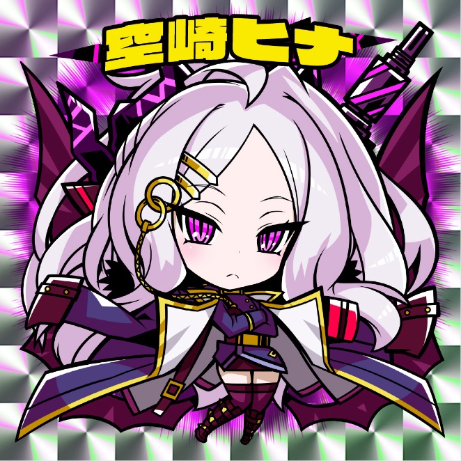 【シールグッズ】空崎ヒナ/小鳥遊ホシノ -2枚組-【ブルアカ2次創作】