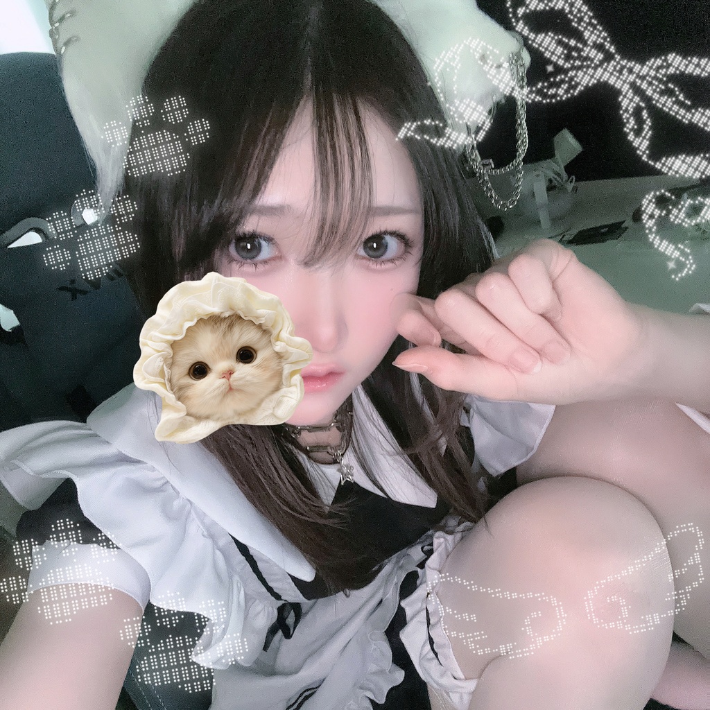 しろねこメイドチェキ