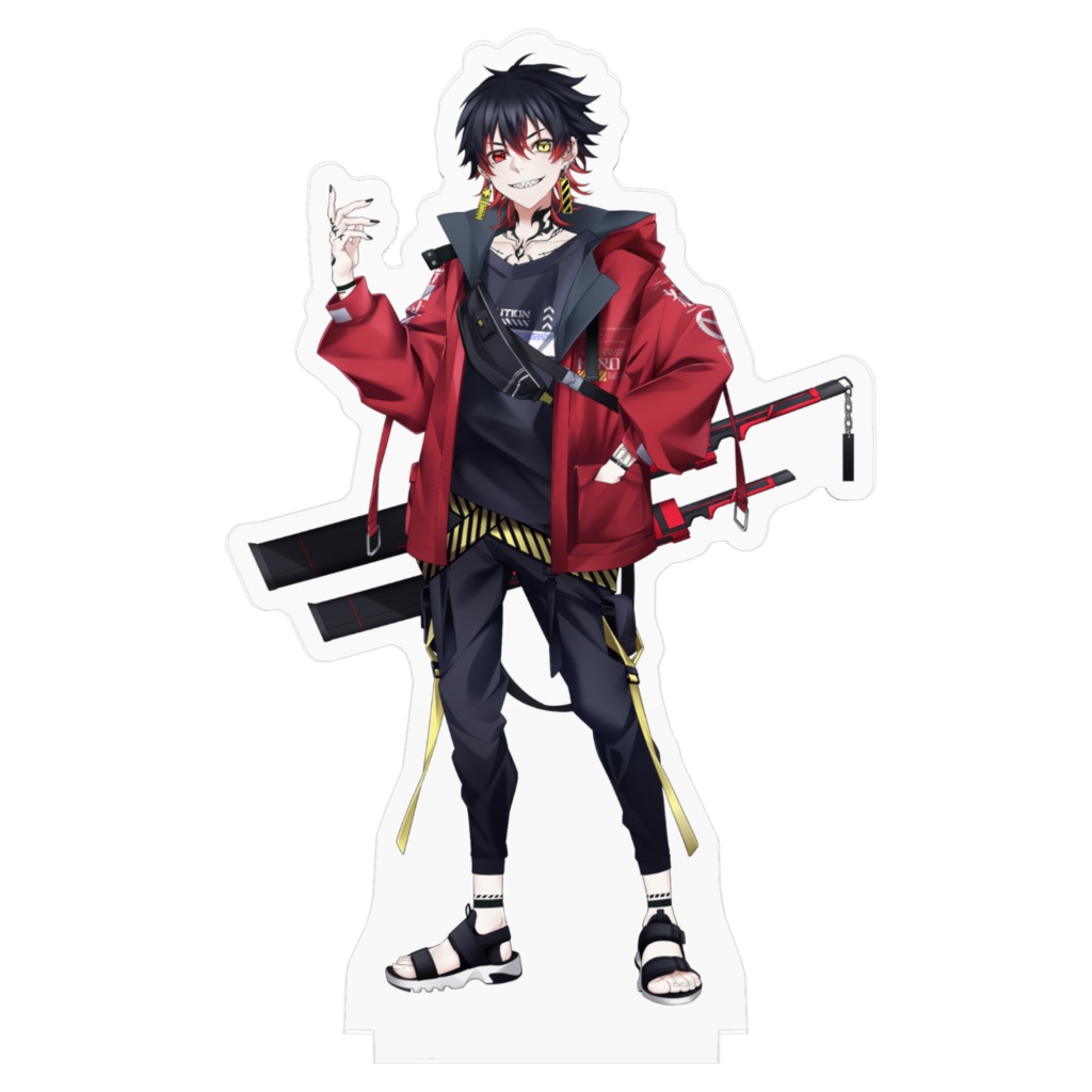 緋色真炎アクリルフィギュア「B」【旧キービジュアルVer】