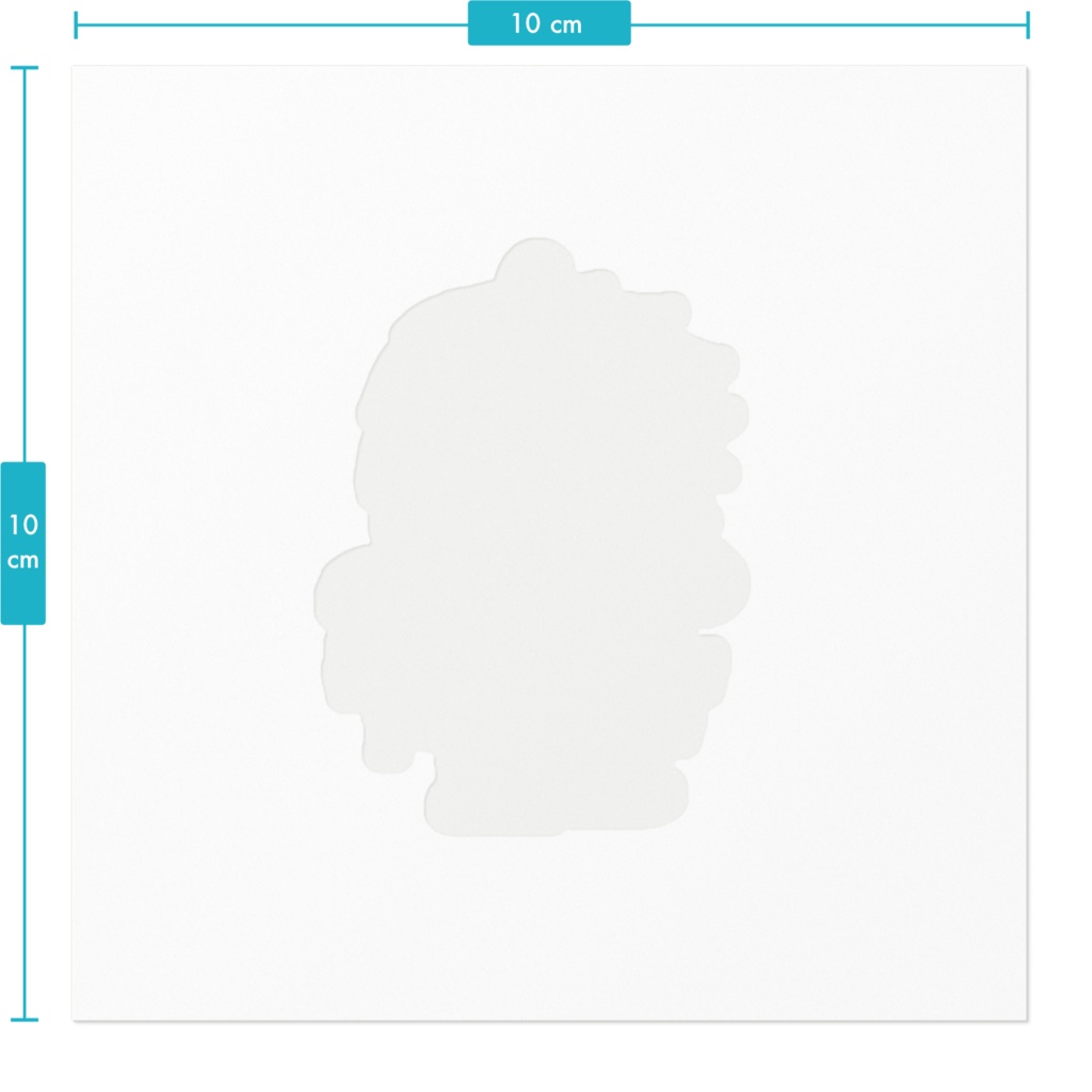 緋色真炎ステッカー「F」【かあちいマホちゃんVer】