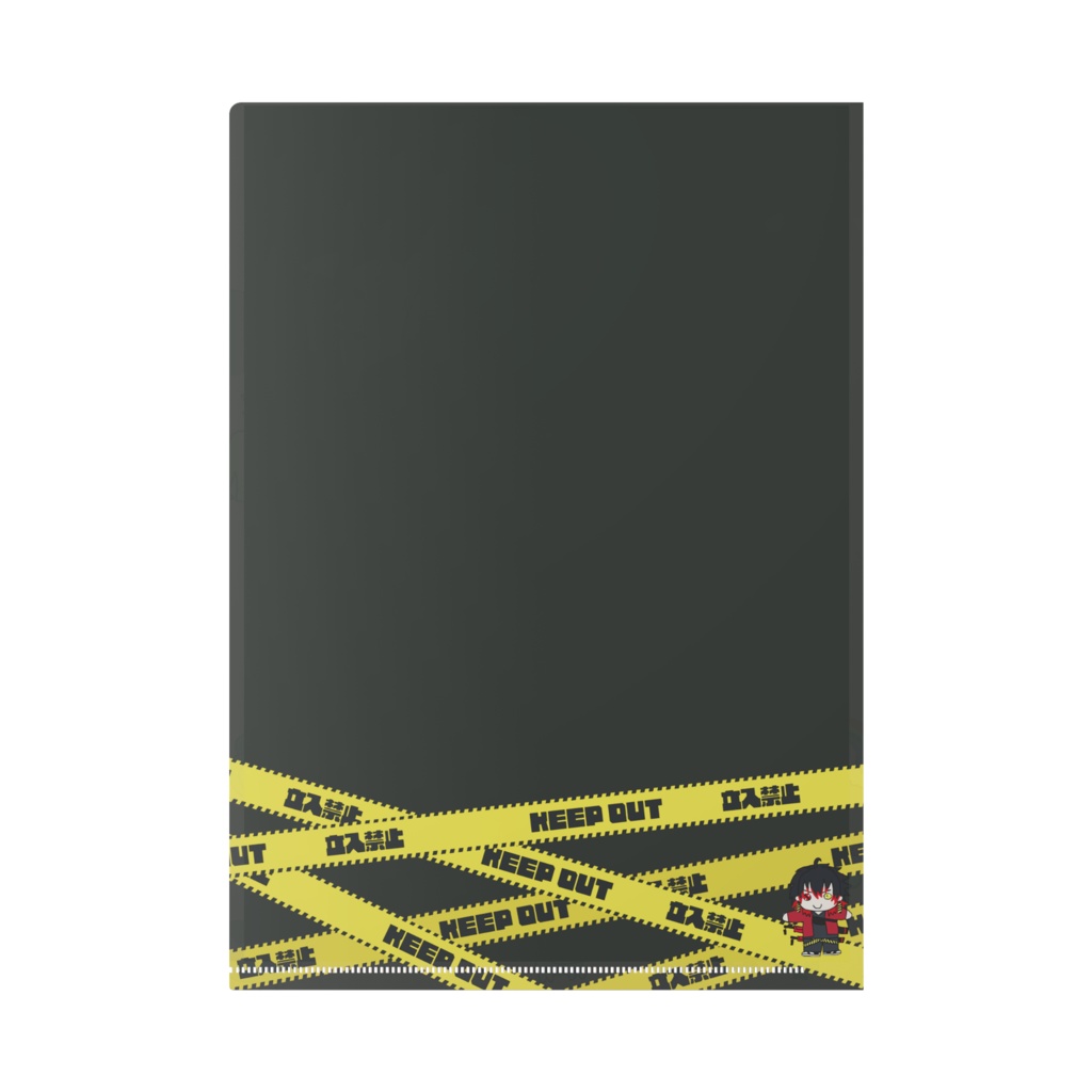 緋色真炎A4クリアファイル「B」【世界平和イラストVer】