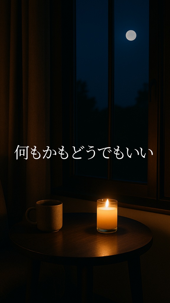 何もかもどうでもいい