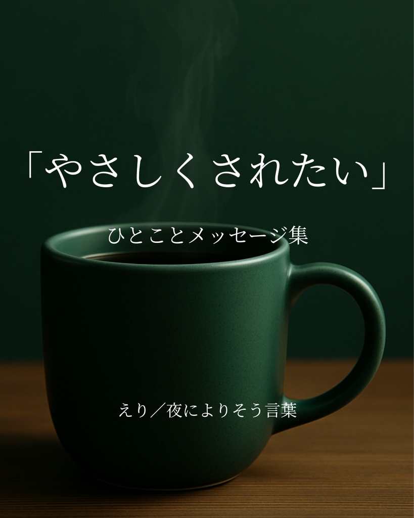 「やさしくされたい」ひとことメッセージ集