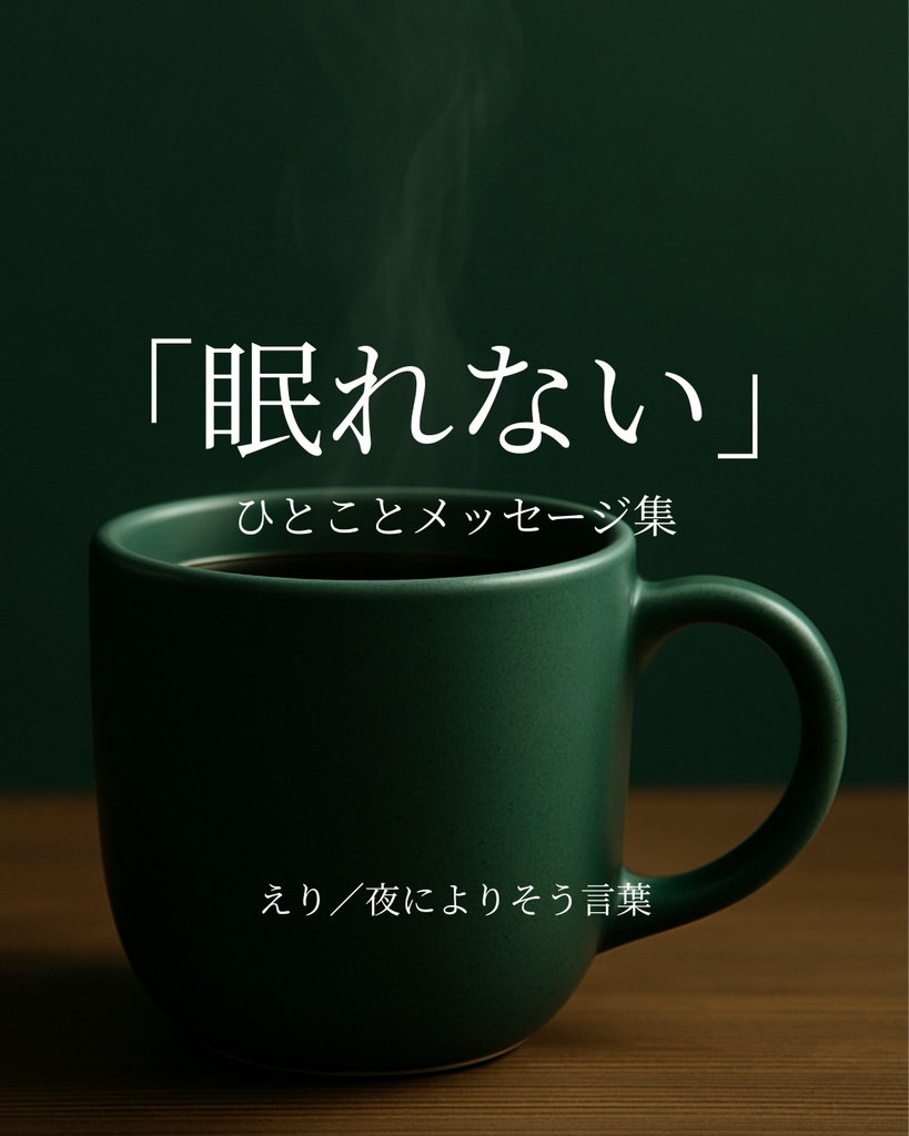 「眠れない」ひとことメッセージ集
