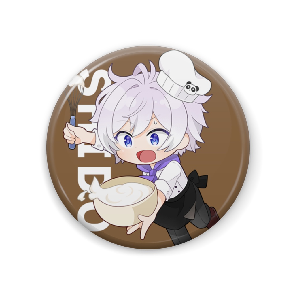 紫堂BIG缶バッジ_1年計画(3月) 57mm