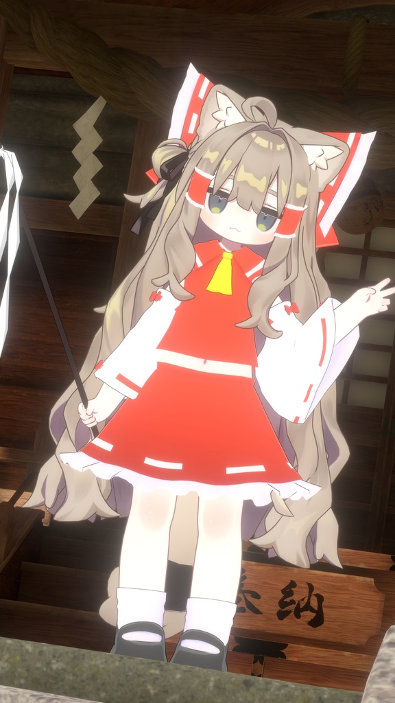 楽園の素敵な巫女&普通の魔法使いセット【まめひなた&キプフェル対応】