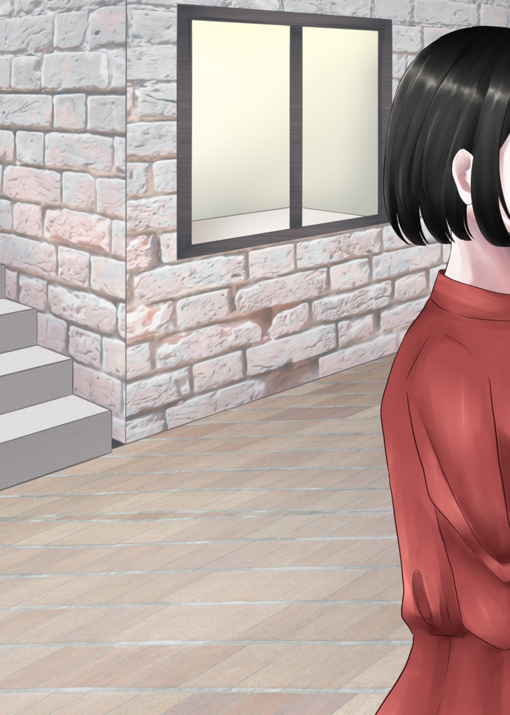 ネイルラッカーのリボンをほどく。