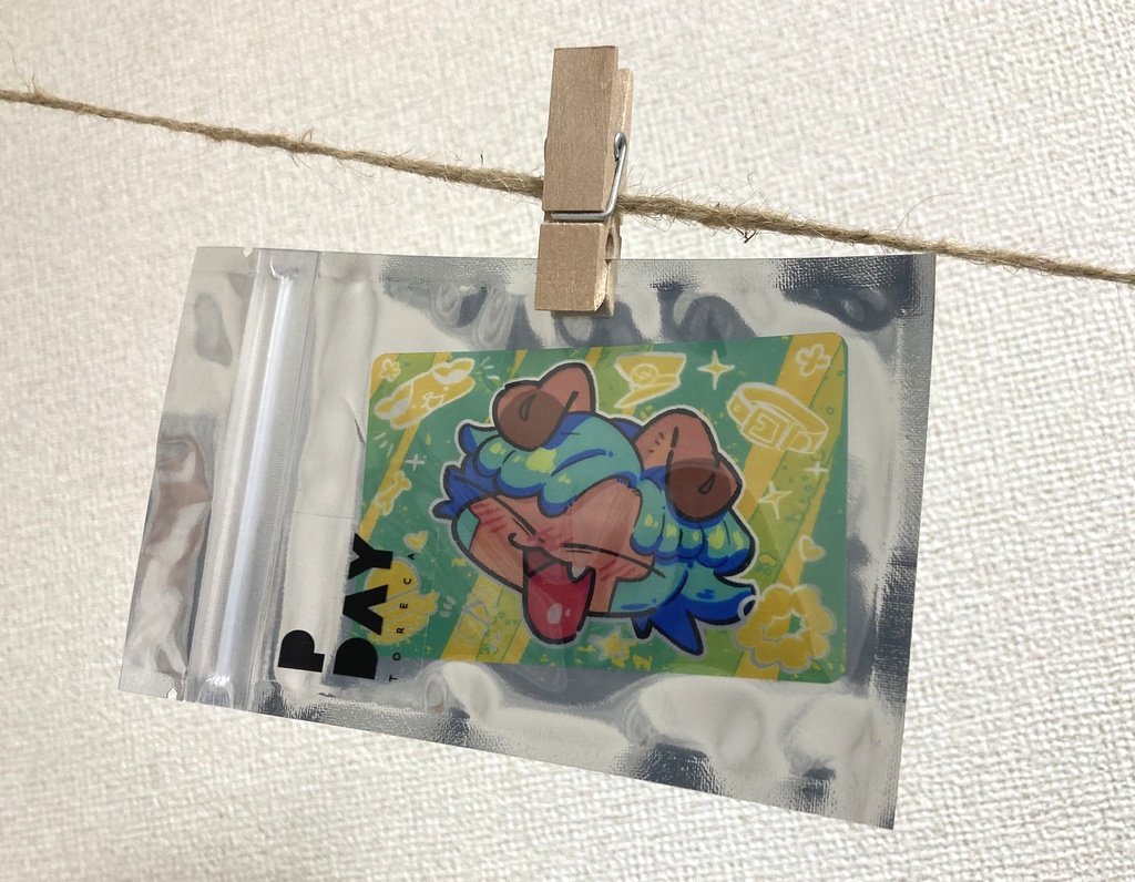 ぱぴの透明トレカ