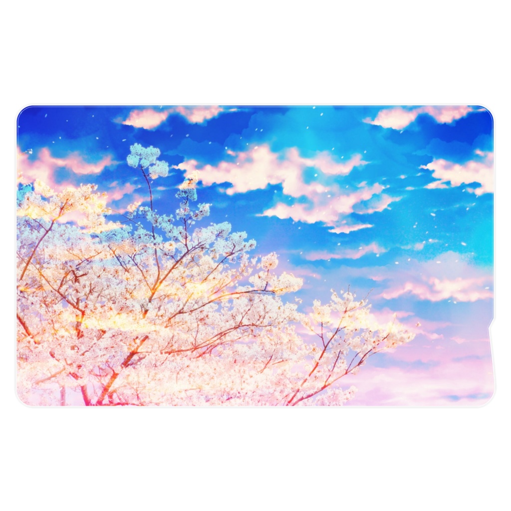 桜柄ICカードステッカー