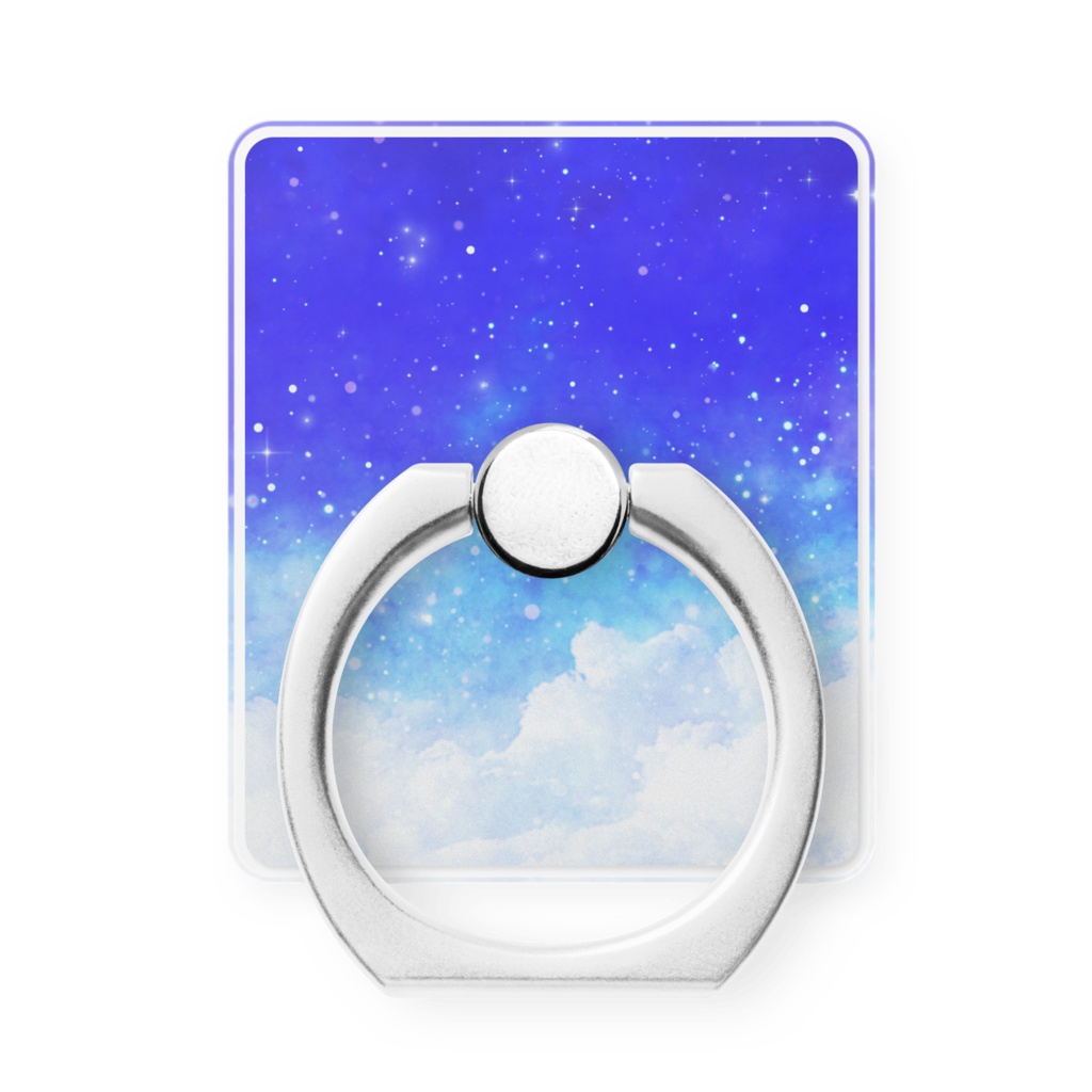空のスマホリング