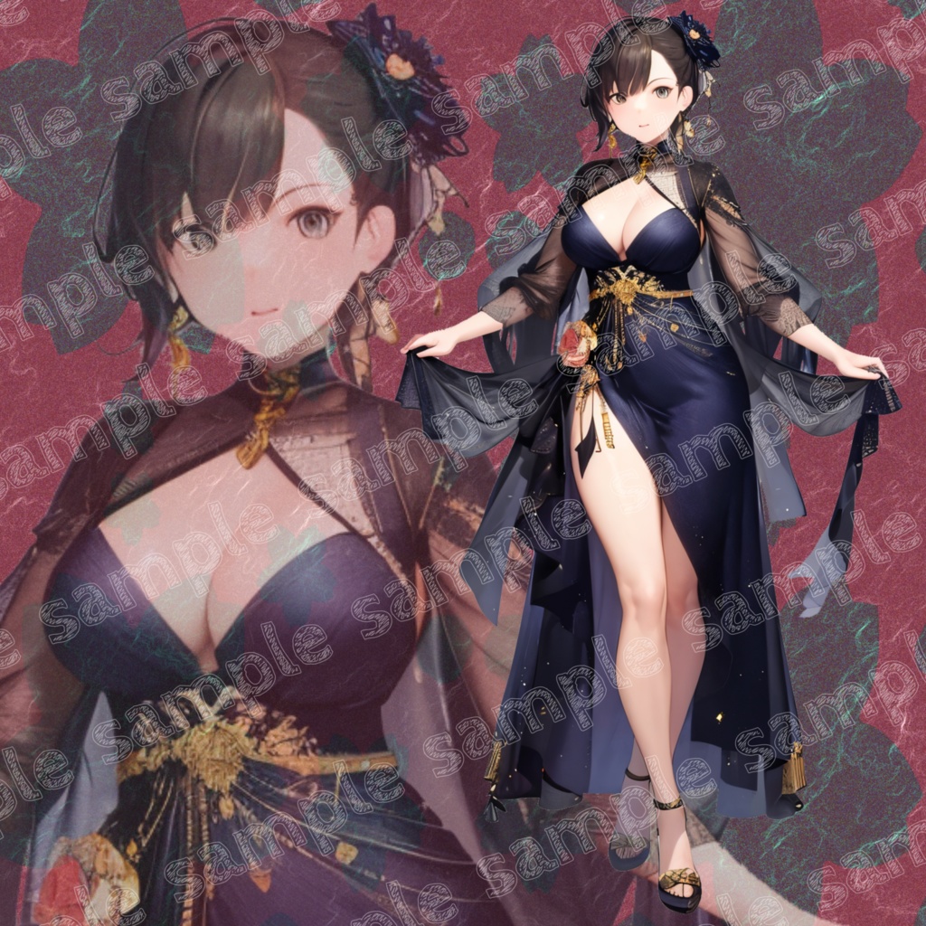 妖艶なお姉さん【立ち絵】
