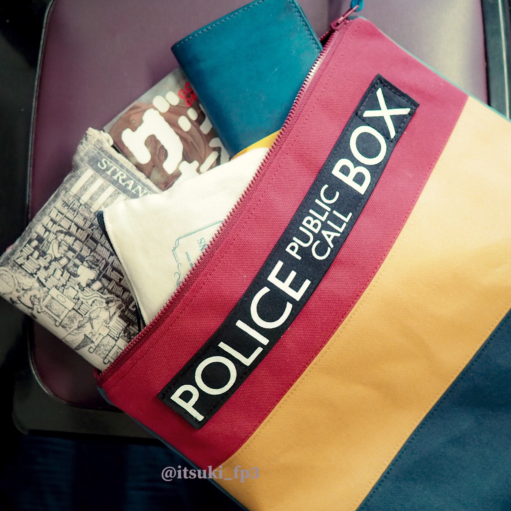 【再販】13thドクター風・クラッチバッグ【DW】