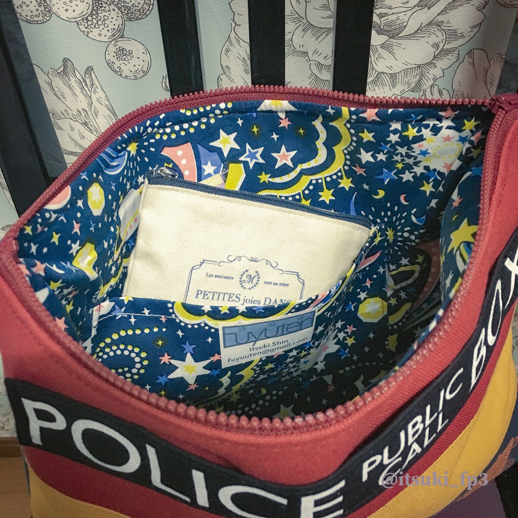 【再販】13thドクター風・クラッチバッグ【DW】