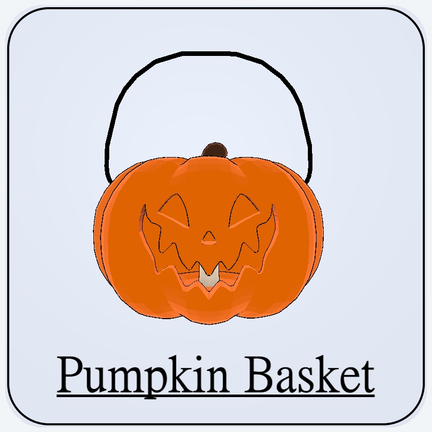 Vala's Physbone Pumpkin Basket