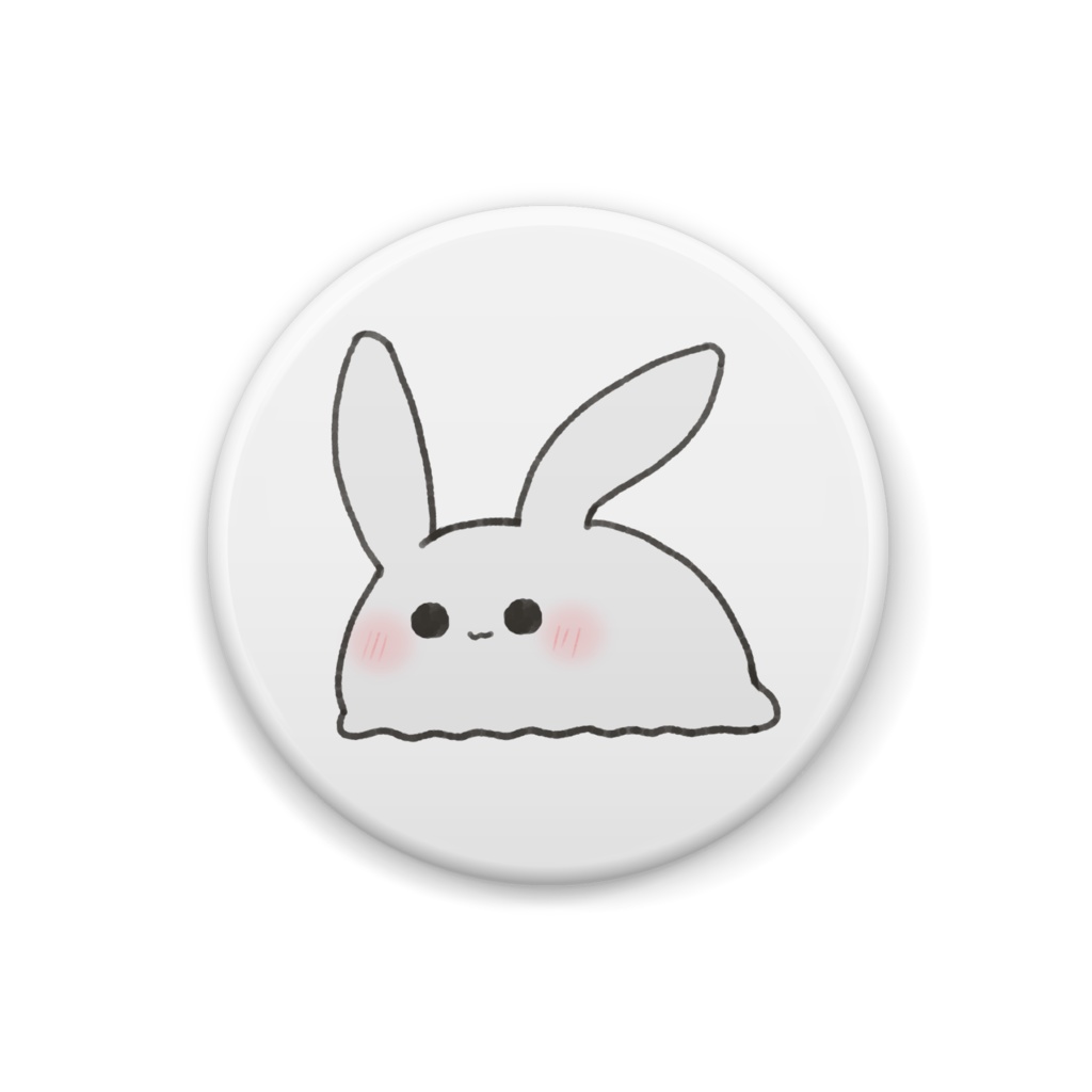 うさなめくじちゃん缶バッジ